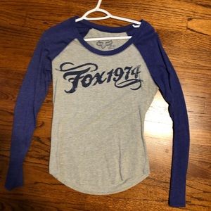 Fox racing long sleeve shirt medium